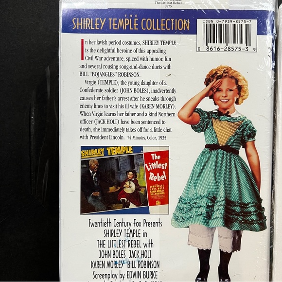 Sealed Bundle/2 Shirley Temple VHS 20th Century Fox Movie Coll. Tapes 8•9 - Picture 10 of 11